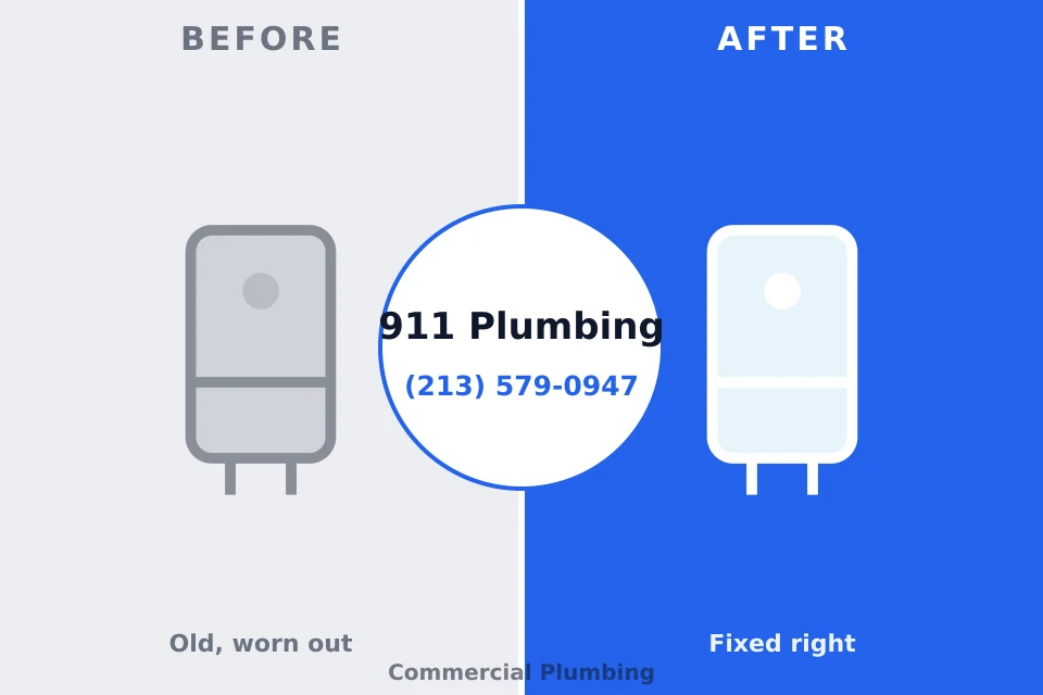 Before and after: plumbing company Douglas, GA